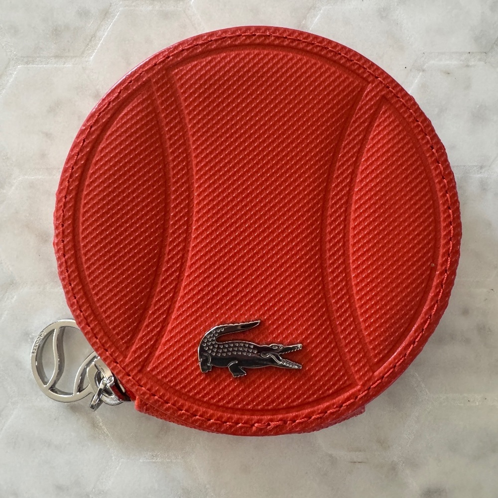 Lacoste Round Coin/Key Pouch